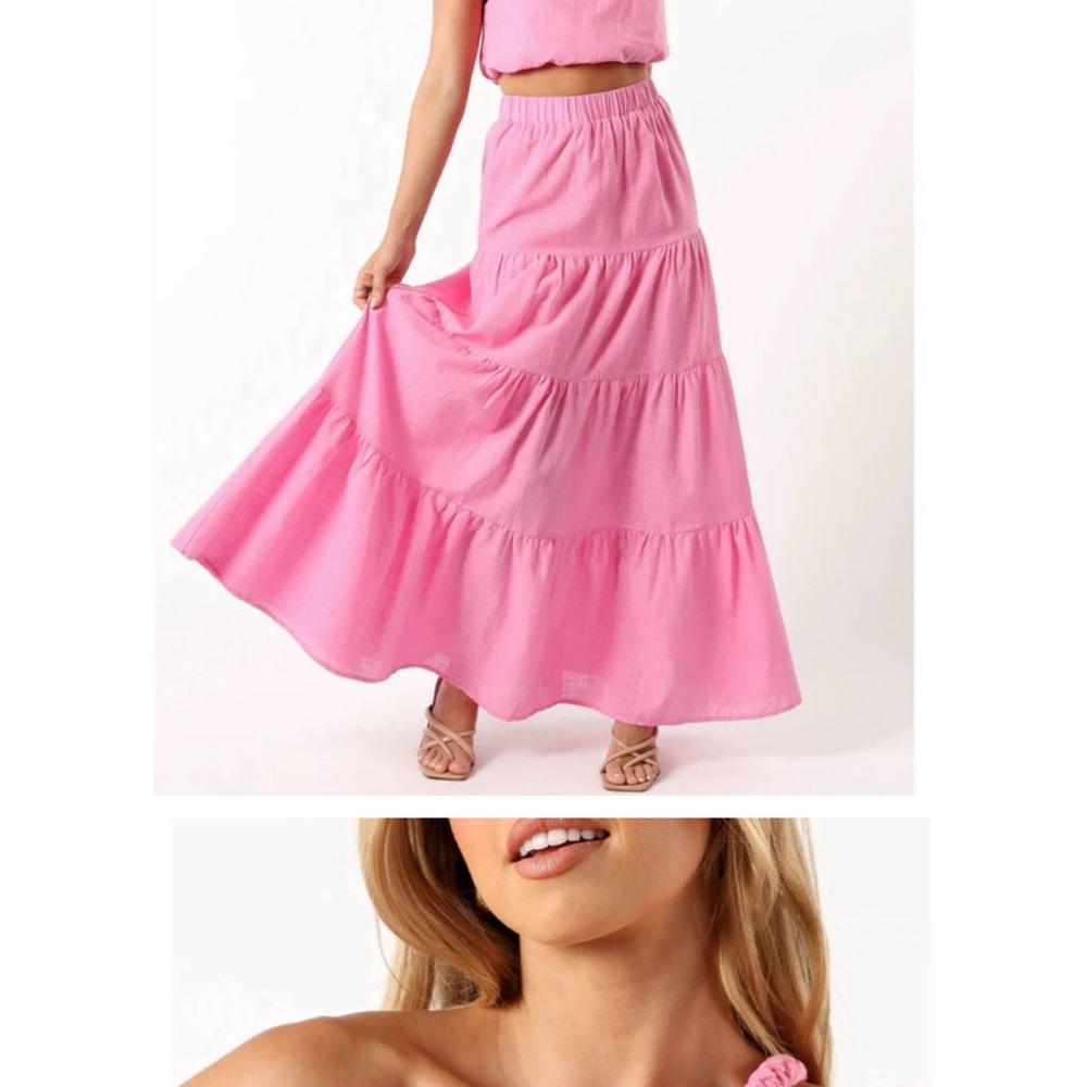 Petal & Pup Pink A-Line Skirt